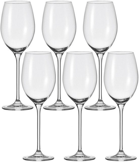 LEONARDO Weißweinglas CHEERS, Kristallglas, 400 ml, 6-teilig im Sale