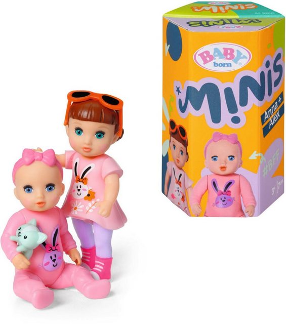 Baby Born Minipuppe Baby born® Minis, Alex & Anna im Sale