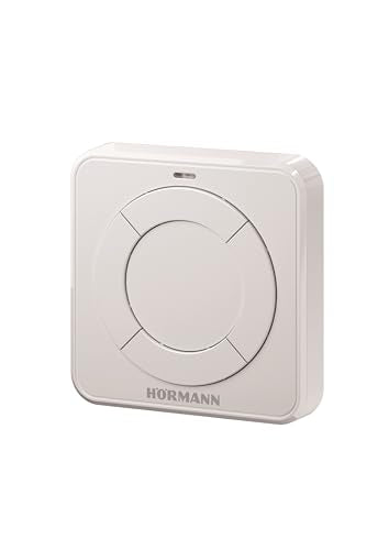 Hörmann Funk-Innentaster FIT 4 BS (Vier Tastenfunktionen, Weiß, intuitive Bedienung, Fernbedienung, Smart Home) 4511822