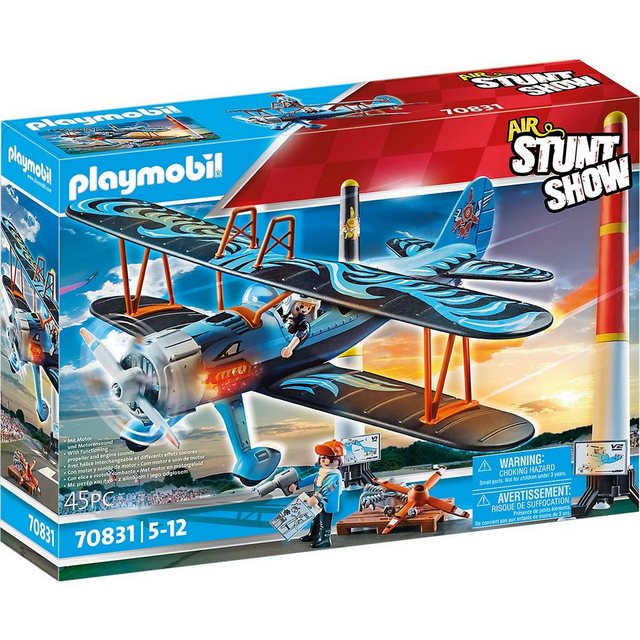 Playmobil® Spielfigur PLAYMOBIL® 70831 Air Stuntshow Doppeldecker