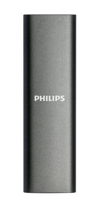 Thumbnail for Philips FM50SS030P/00 externe SSD (500GB) SATA 540 MB/S Lesegeschwindigkeit, 520 MB/S Schreibgeschwindigkeit, Space Grey, Aluminium, Ultra Speed USB-C 3.2