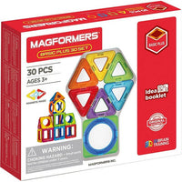 Thumbnail for MAGFORMERS Magnetspielbausteine Magformers Basic Plus 30 Set