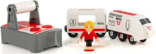 BRIO® Spielzeug-Eisenbahn BRIO® WORLD, IR Express Reisezug, mit Licht und Soundfunktion, FSC® - schützt Wald - weltweit