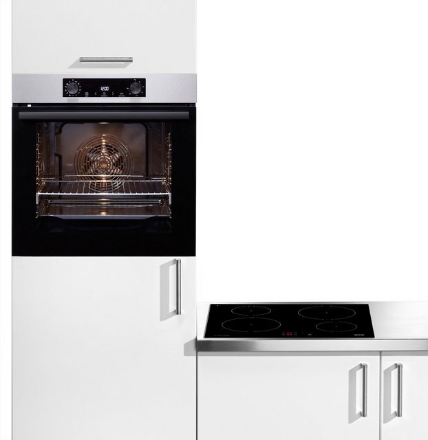 GORENJE Backofen-Set Pacific Backofen-Set Pyrolyse/Induktion 2021, mit 1-fach-Teleskopauszug, Pyrolyse-Selbstreinigung, Pyrolyse Backofen & Induktionskochfeld