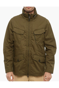 Thumbnail for Woolrich Army Olive Cotton Utility Field Jacket im Sale