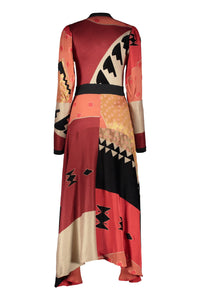 Thumbnail for Etro Asymmetric silk blend dress im Sale