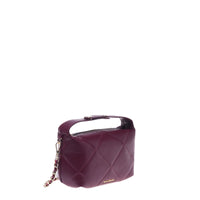 Thumbnail for Baldinini Burgundy quilted leather handbag im Sale