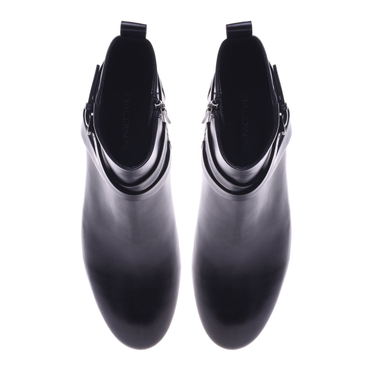 Baldinini Ankle boot in black leather im Sale