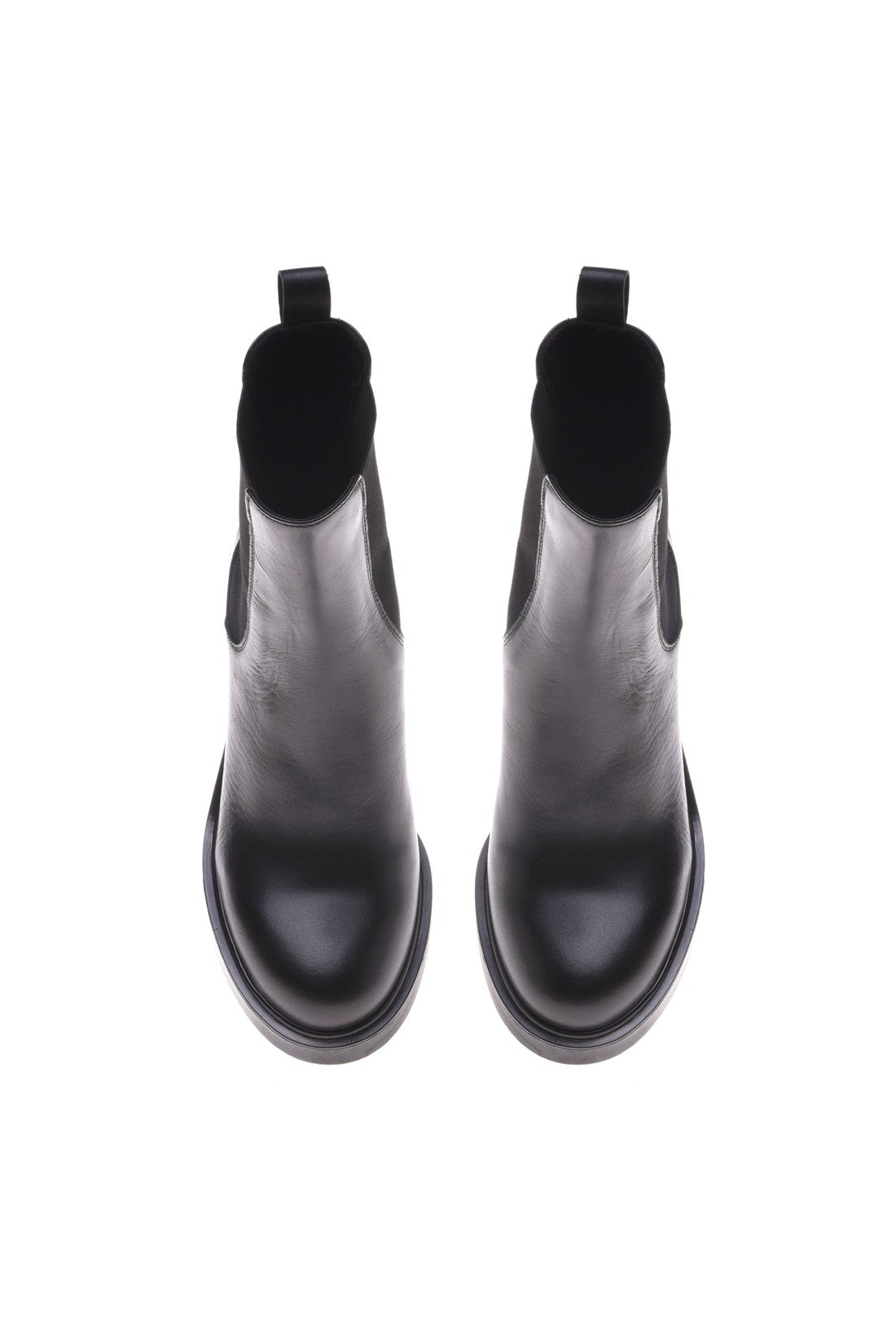 Baldinini Ankle boots in black leather im Sale