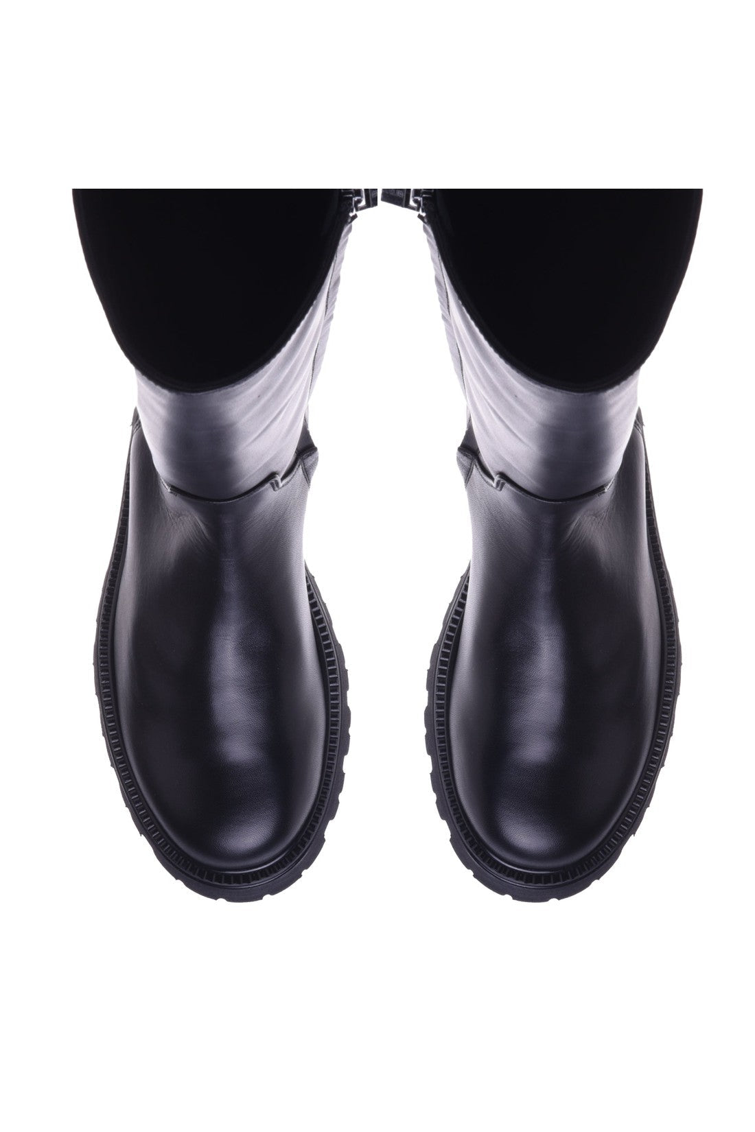 Baldinini Boots in black leather im Sale