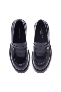 Thumbnail for Baldinini Loafer in black shiny calfskin im Sale