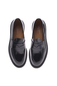 Thumbnail for Baldinini Loafer in black shiny calfskin im Sale