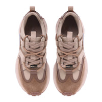 Thumbnail for Baldinini Trainer in beige suede leather im Sale