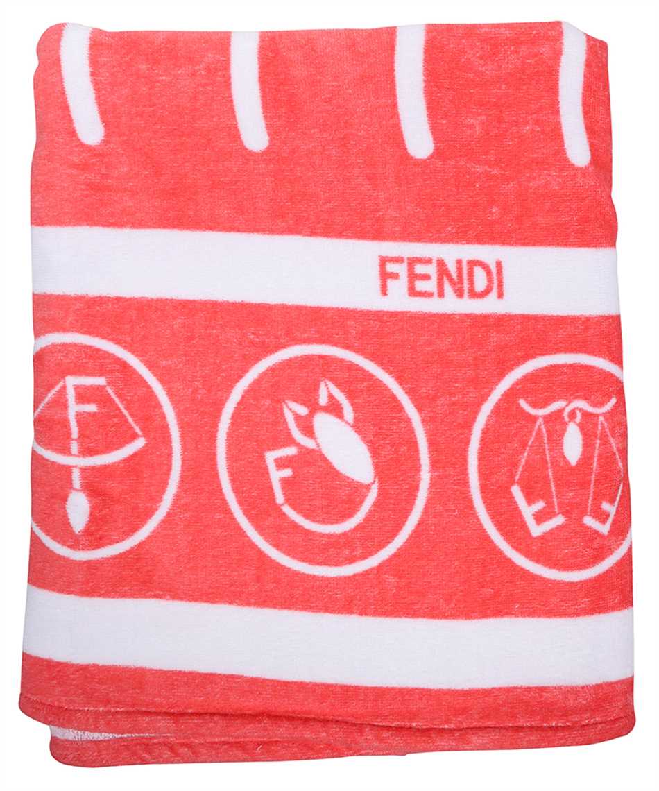 Fendi Cotton beach towel im Sale