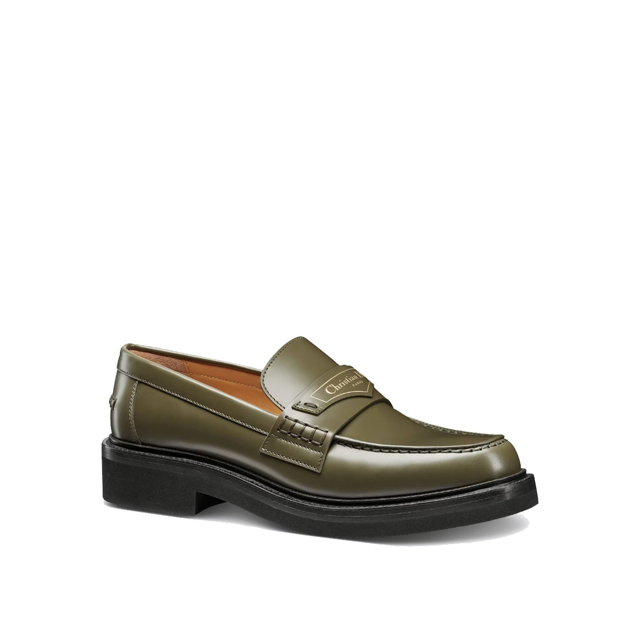 Dior Leather Loafers im Sale