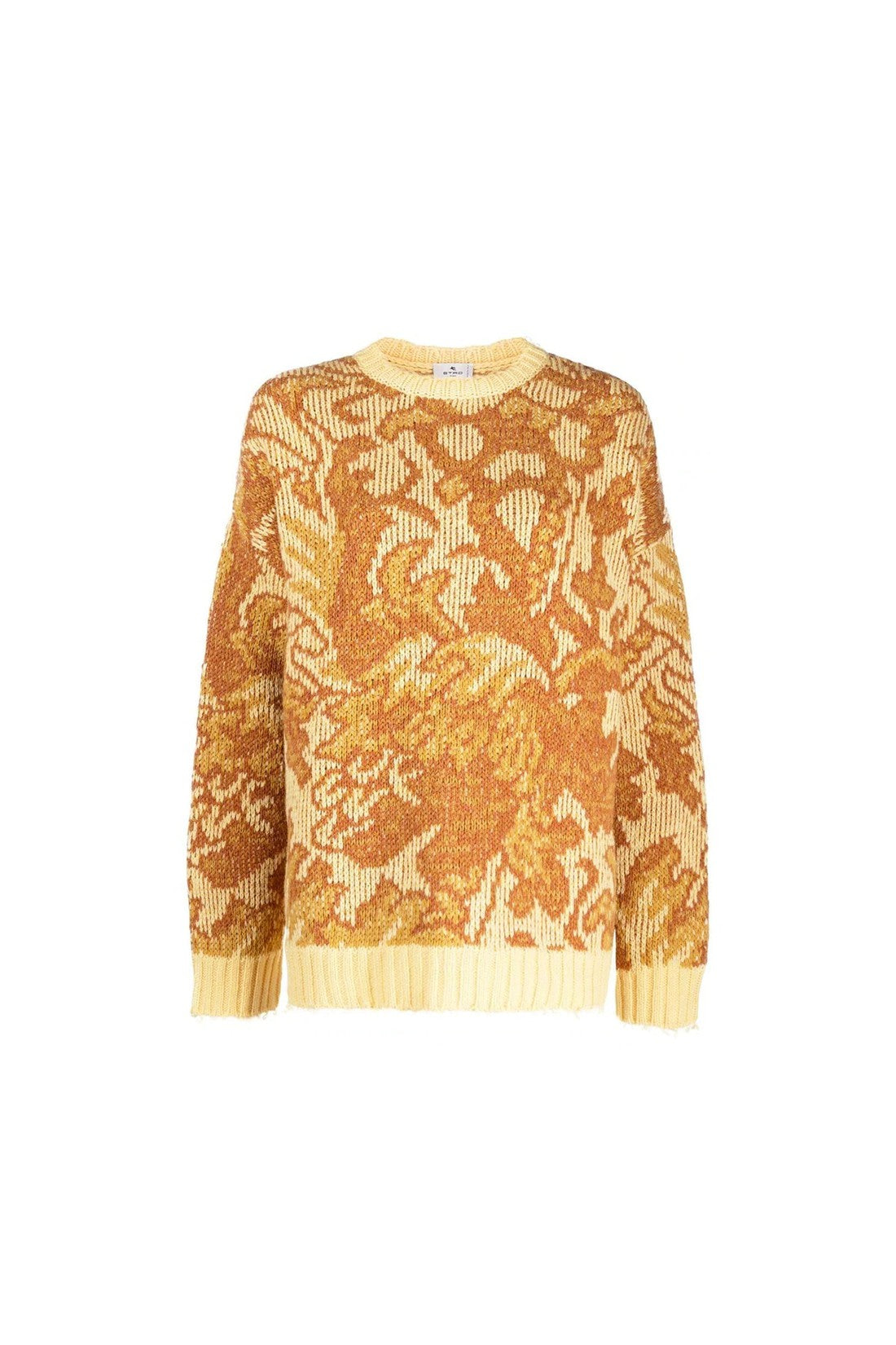 Etro Jacquard Wool Sweater im Sale