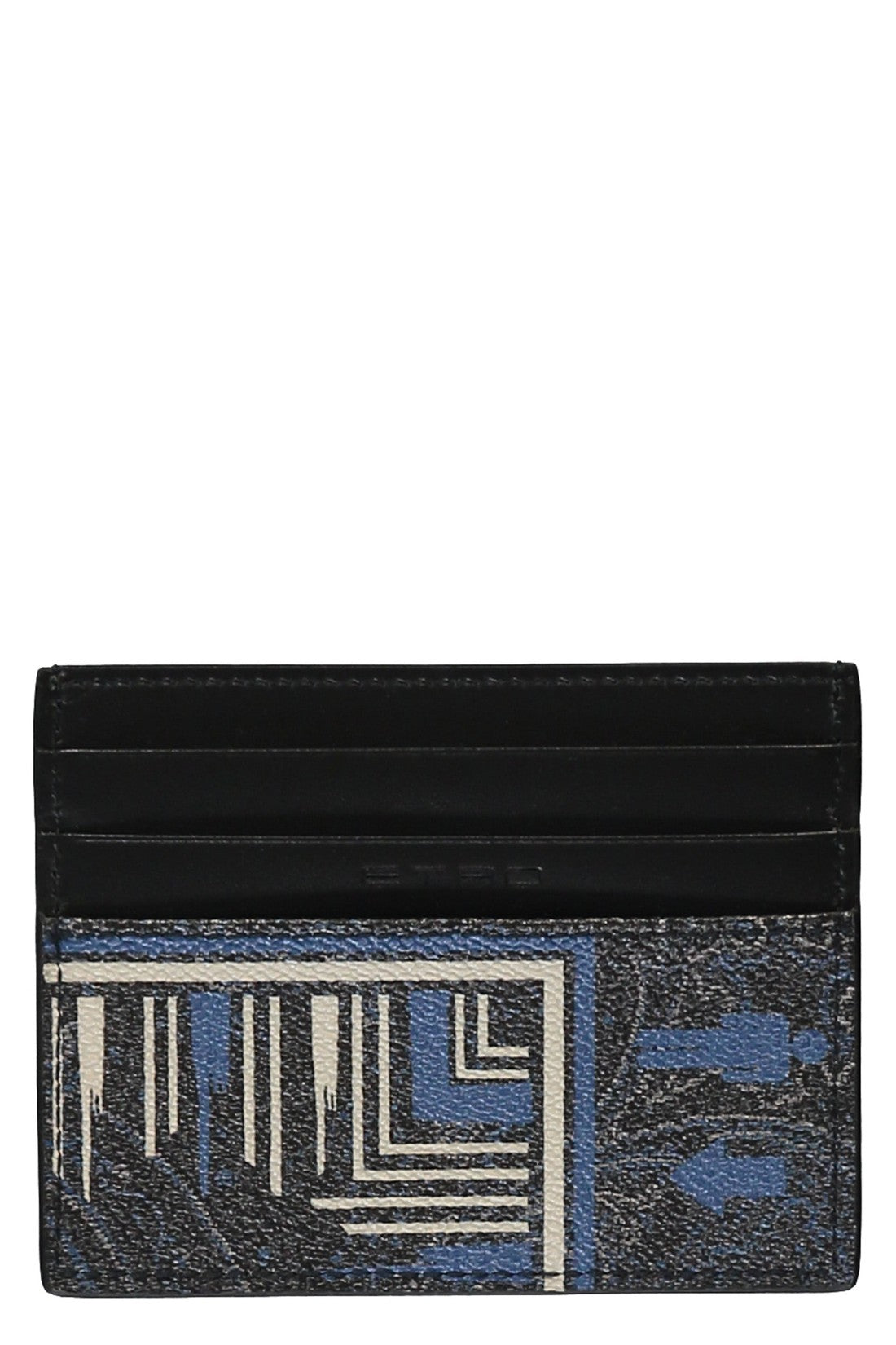 Etro Faux leather card holder im Sale