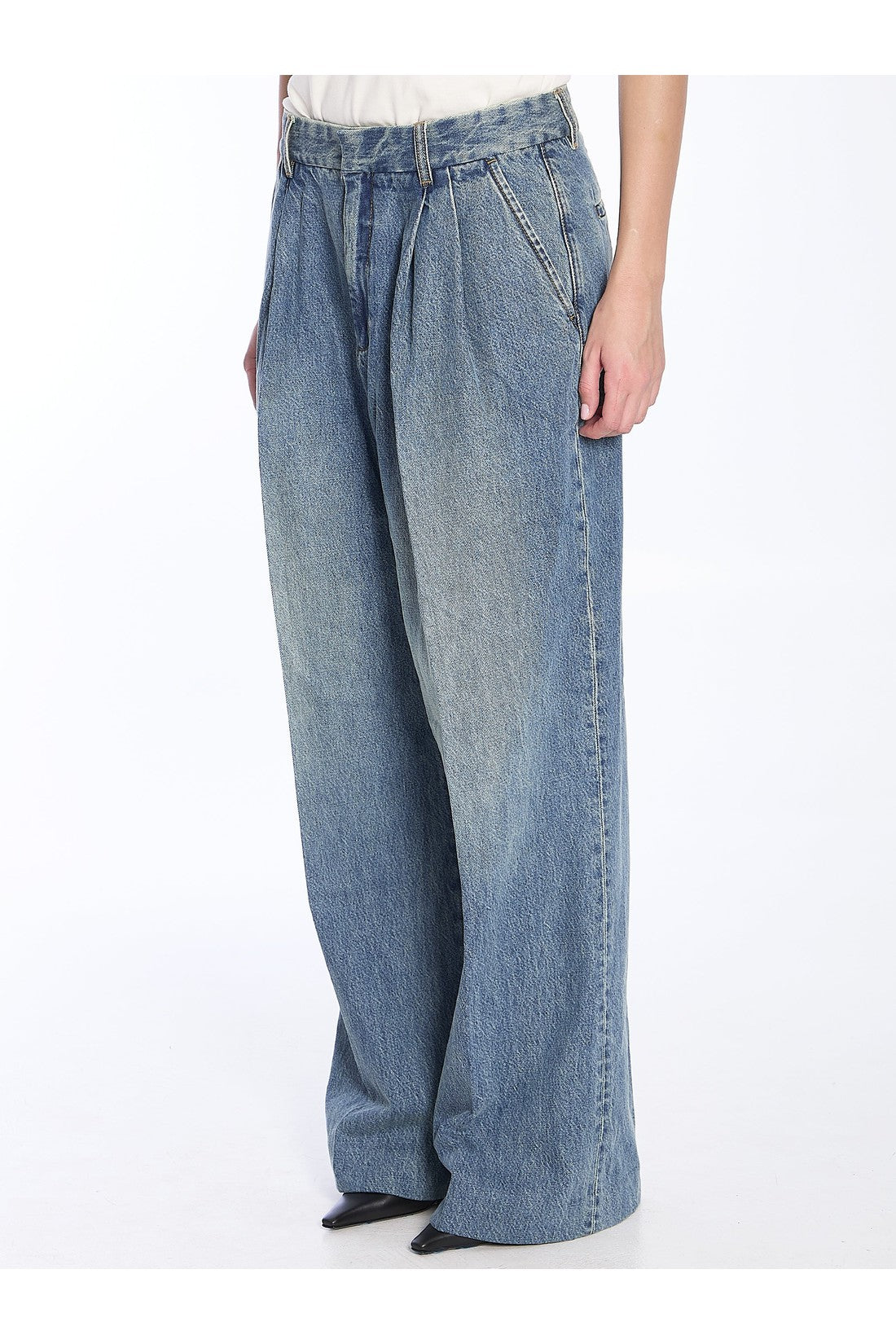 Zimmermann Illustration denim jeans im Sale