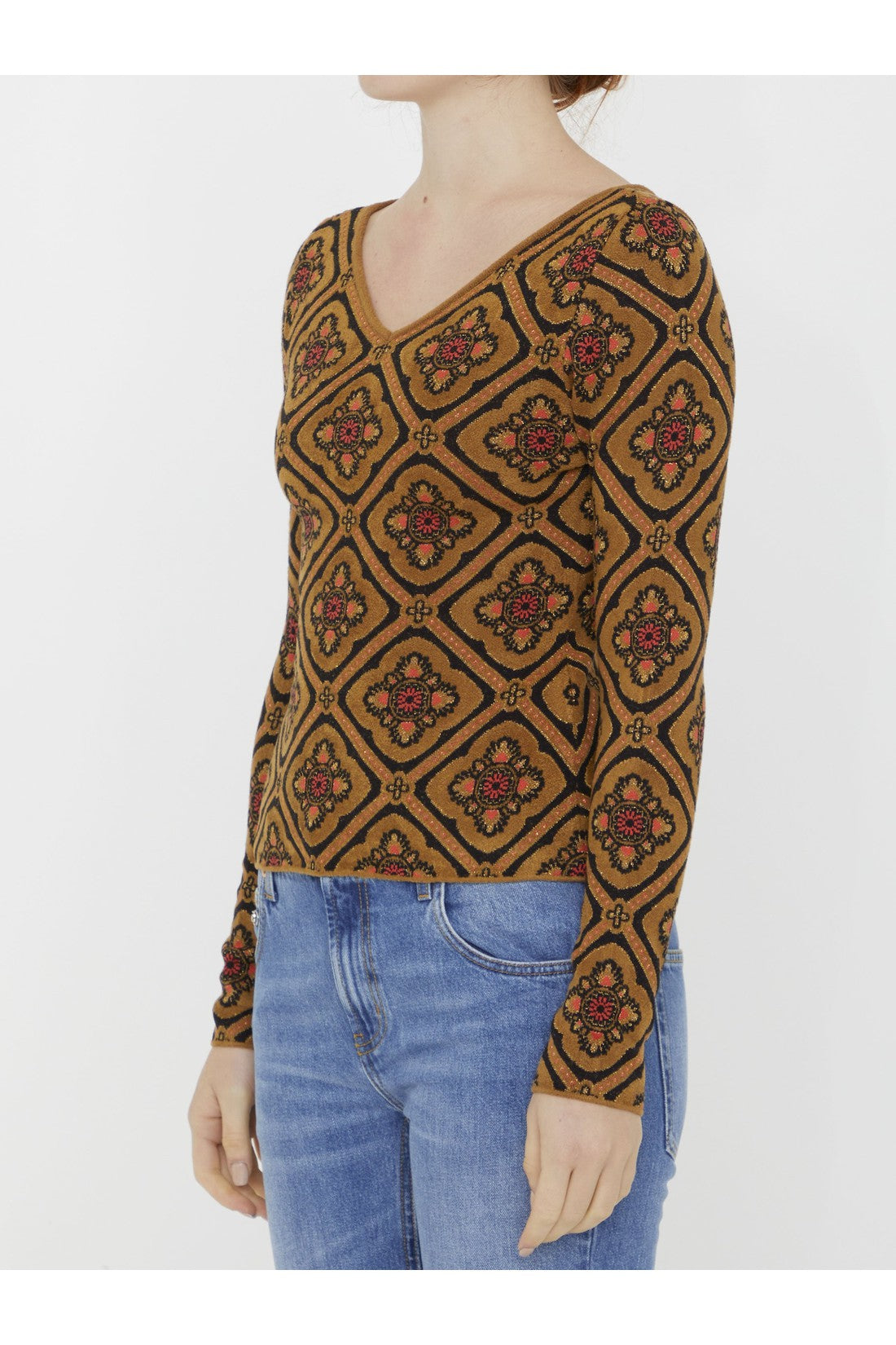 Etro Jacquard fabric jumper im Sale