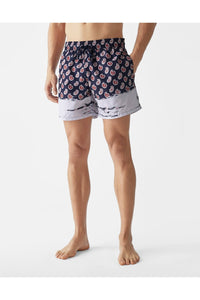 Thumbnail for Etro Paisley Print Logo Swim Shorts im Sale