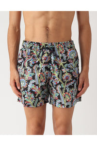 Thumbnail for Etro Paisley Print Logo Swim Shorts im Sale