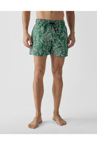 Thumbnail for Etro Paisley Print Logo Swim Shorts im Sale