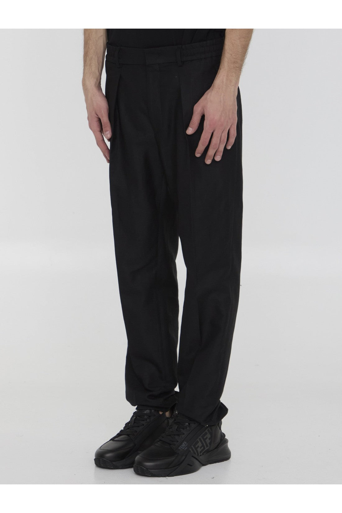 Fendi Pleated trousers im Sale