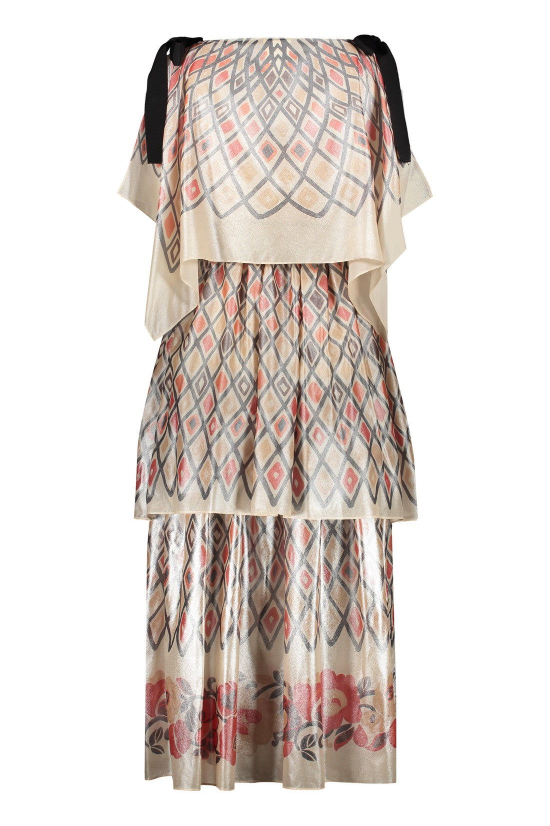 Fendi Printed silk dress im Sale