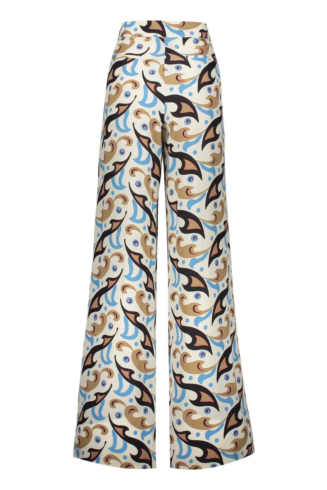 Etro Printed silk pants im Sale