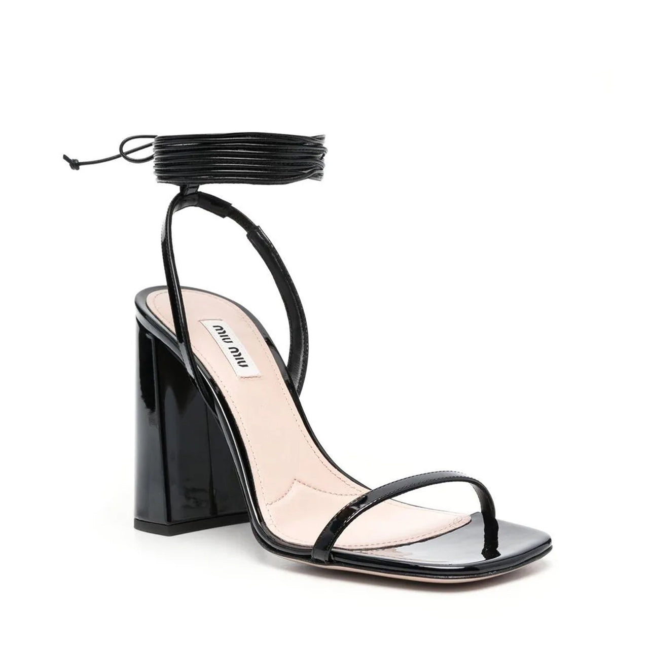 Miu Miu Sandals SCHWARZ im Sale