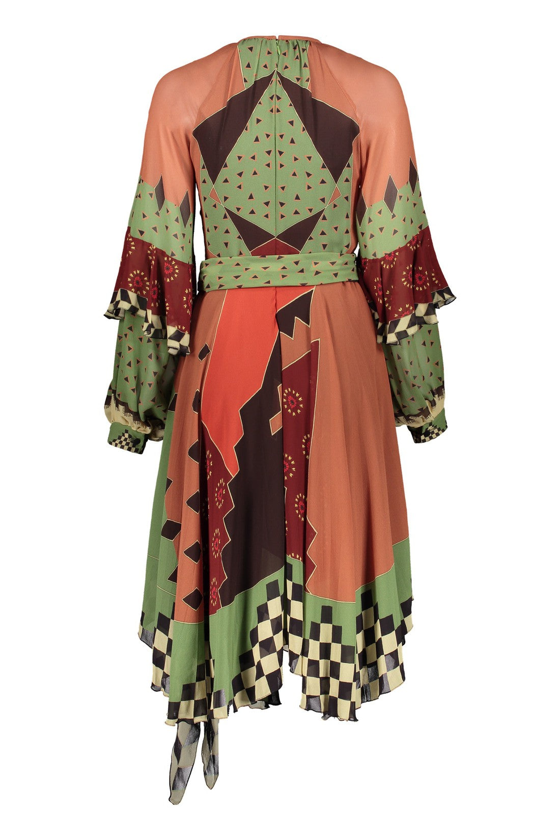 Etro Silk asymmetric dress im Sale