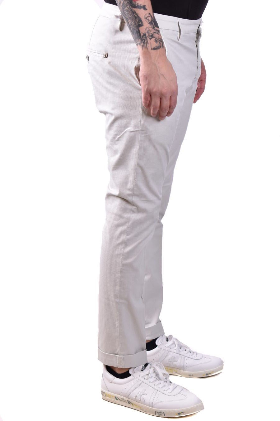 Dondup Trousers GRAU im Sale