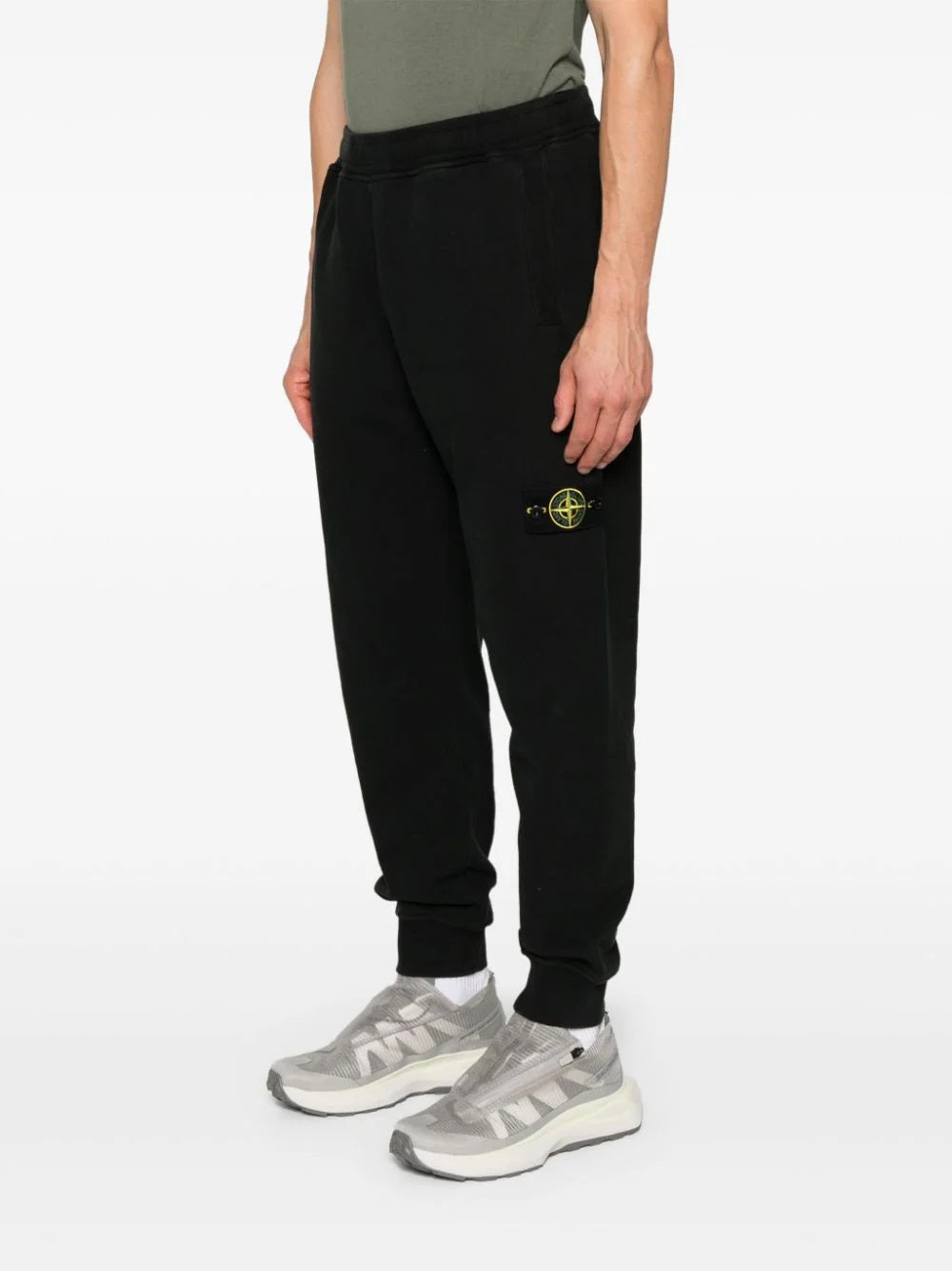 Stone Island Trousers SCHWARZ im Sale