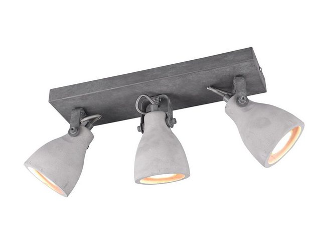 TRIO Leuchten Deckenstrahler, ohne Leuchtmittel, Treppenhaus Decken-lampe Industriedesign über-n Esstisch, Breite 35cm im Sale