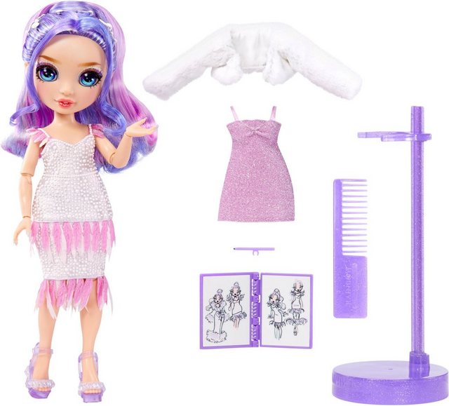 Rainbow High Anziehpuppe Rainbow High Fantastic Fashion - Violet (purple), inklusive 2. Outfit