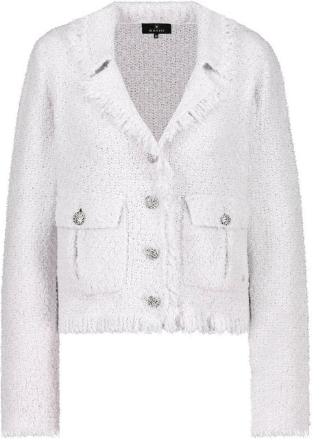 Monari Strickjacke 408287 cloudy grey