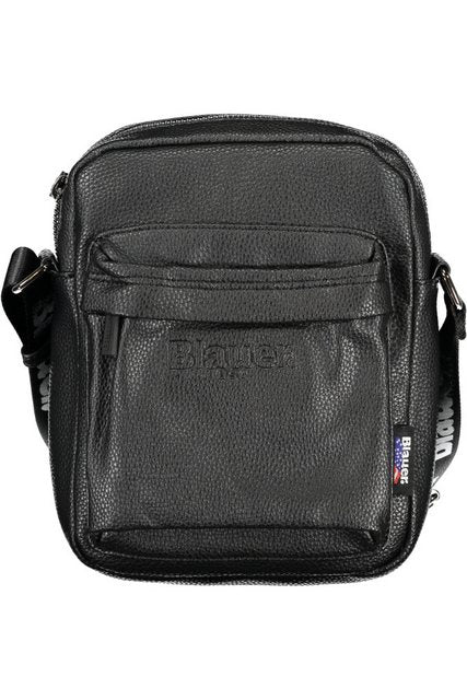 Blauer Messenger Bag im Sale