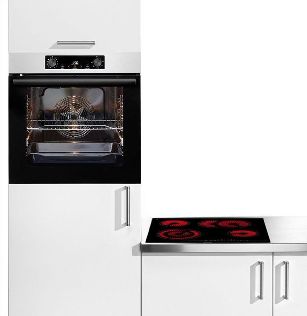 GORENJE Backofen-Set Pacific Backofen-Set Pyrolyse 2021, mit 1-fach-Teleskopauszug, ecoClean