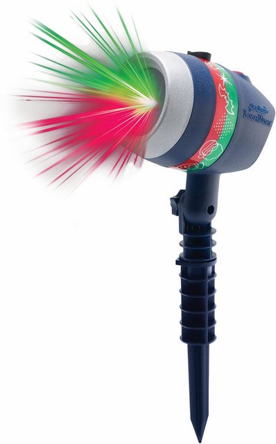 MediaShop Motivstrahler Star Shower Laser Magic, Laser