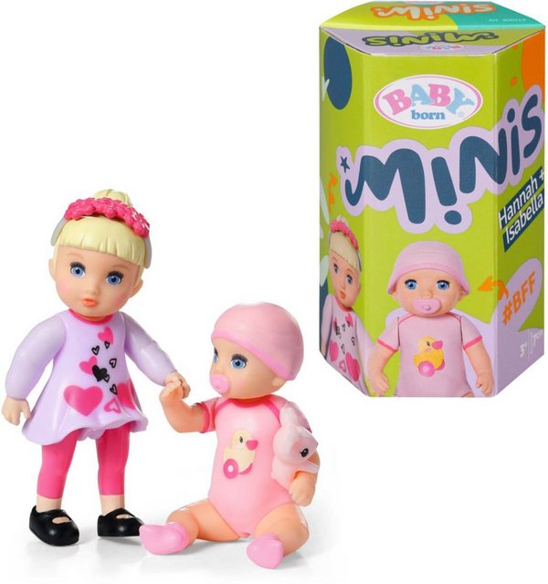 Baby Born Minipuppe Baby born® Minis, Isabella & Hannah im Sale