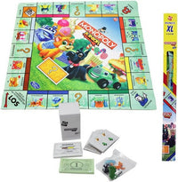 Thumbnail for Hasbro Spielmatte Hasbro-Monopoly-XL-Spielmatte (Set, Spielfiguren Figurenkarten Ereigniskarten), Spielmatte Gesellschaftsspiel