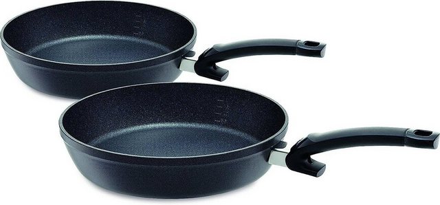 Fissler Pfannen-Set Adamant® Comfort, Aluminium (Set, 2-tlg., Pfanne 24 + 28 cm), Made in Germany