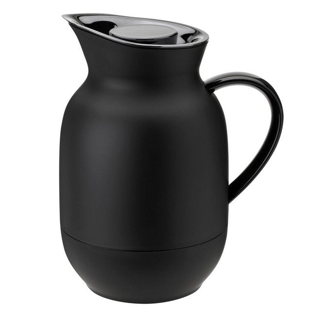 Stelton Isolierkanne Isolierkanne Stelton „Amphora Soft Black“, 1 l, 1 l