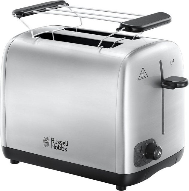 RUSSELL HOBBS Toaster Adventure 24080-56 2 Schlitze Edelstahl 850W Lift and Look, 850 W