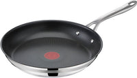 Thumbnail for Tefal Bratpfanne Jamie Oliver Cook Smart, Edelstahl (1-tlg), Edelstahl,Antihaftversiegelung,Thermo-Signal,alle Herdarten,Induktion