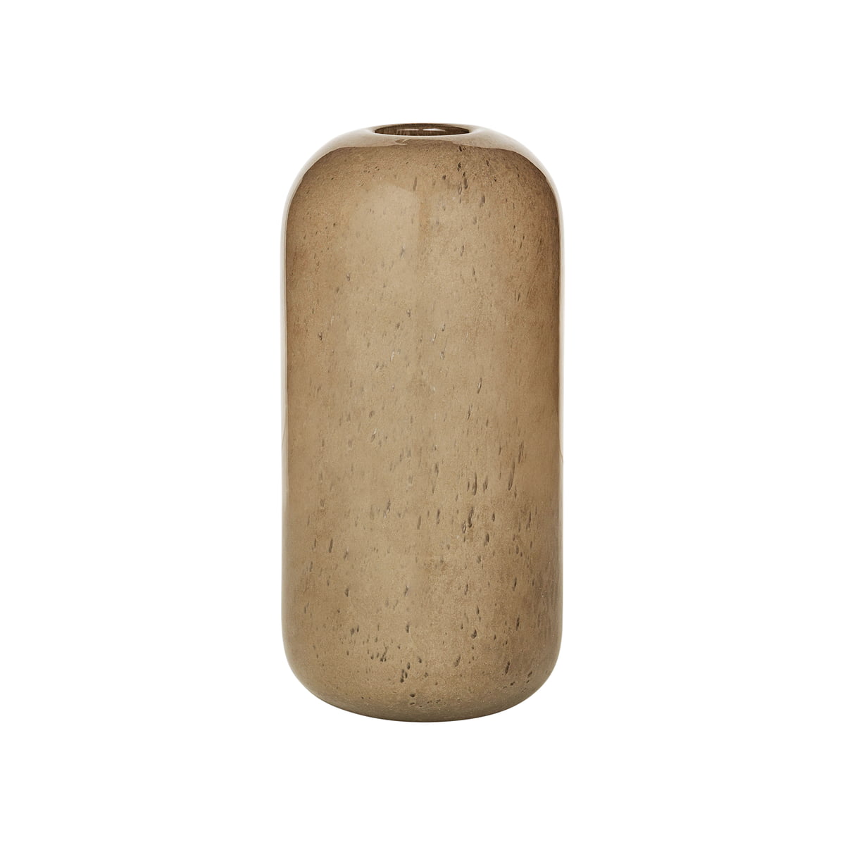 Broste Copenhagen - Kai Vase, H 25,5 cm, taupe