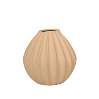 Thumbnail for Broste Copenhagen - Wide Vase, Ø 30 x H 30 cm, indian tan