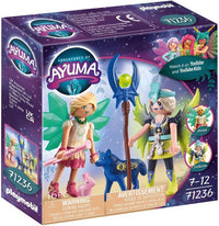 Thumbnail for Playmobil® Konstruktions-Spielset Crystal- und Moon Fairy mit Seelentieren (71236), Adventures of Ayuma, (16 St), Made in Europe