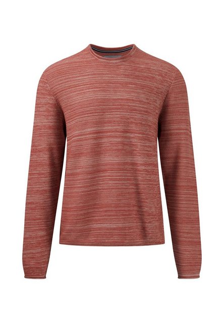 FYNCH-HATTON Strickpullover mit melierter Optik im Sale