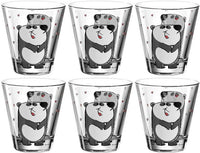 Thumbnail for LEONARDO Kinderbecher BAMBINI Panda, Glas, 215 ml, 6-teilig im Sale